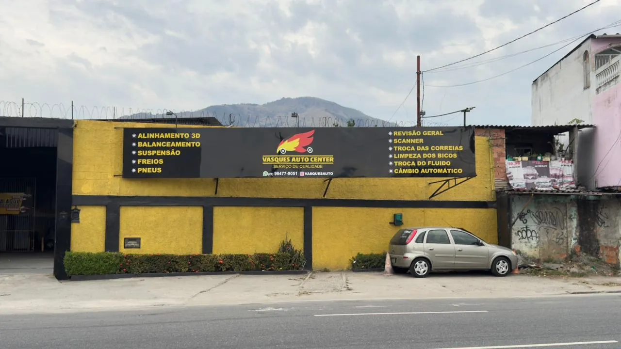 Área de recepção e atendimento ao cliente Vasques Auto Center